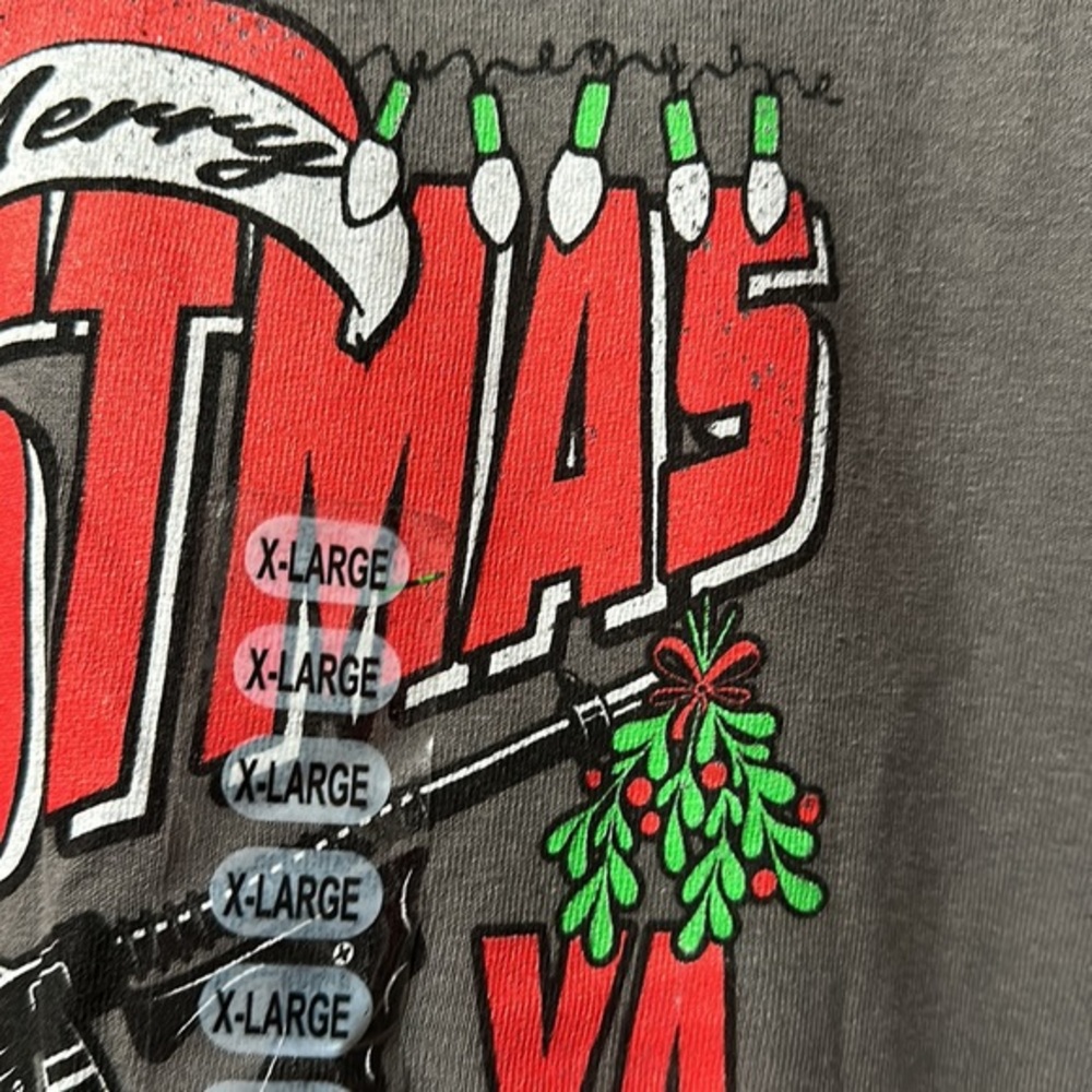 Christmas Happy New Year Filthy Animal Shirt Mens XL Humor Home Alone‎ (1365) - Picture 4 of 9